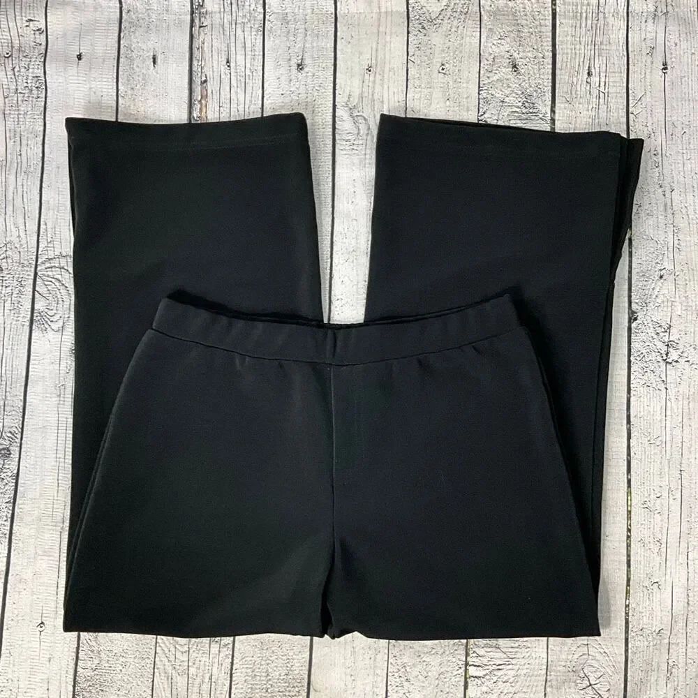WINDRIDGE By Cheryl Nash Black Crop Pants